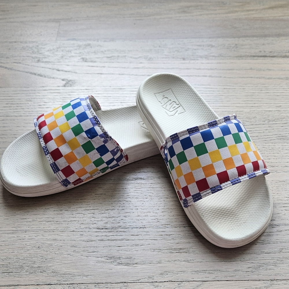Vans Kids La Costa Slide Size 2Y